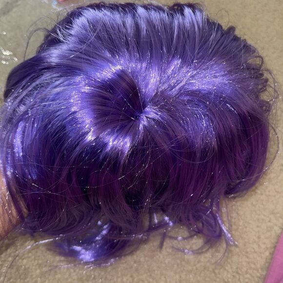 Purple Women's Wig NIP - Picture 3 of 6